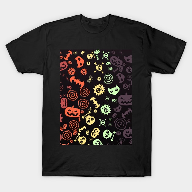 Scary colorful stuff T-Shirt by Wavey's